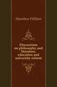 Discussions on philosophy and literature, education and university reform, Hamilton William 