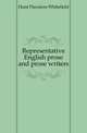 Representative English prose and prose writers, Hunt Theodore Whitefield 