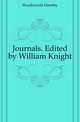 Journals. Edited by William Knight, William Lionel Wyllie 