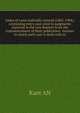 Index of cases judicially noticed (1865-1904), containing every case cited in judgments reported in the Law Reports from the commencement of their publication ... manner in which each case is dealt with in, Kant A. N. 