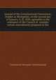 Journal of the Constitutional Convention. Holden at Montpelier, on the second day of January, A. D. 1850, agreeable to the ordinance of the Council of ... consider certain amendments proposed to the, Convention Vermont Constitutional 