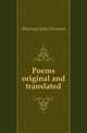 Poems original and translated, Merivale John Herman 