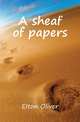 A sheaf of papers, Elton Oliver 