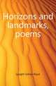 Horizons and landmarks, poems, Lysaght Sidney Royse 