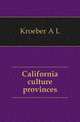 California culture provinces, Kroeber A L 
