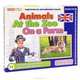 Карточки по английскому языку "Animals At the Zoo On a Farm", 