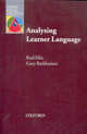 Analysing Learner Language, Ellis, R & Barkhuizen, G 