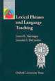 Lexical Phrases and Language Teaching, James R. Nattinger 