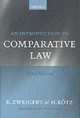 An Introduction to Comparative Law, Konrad Zweigert, Hein Kotz 