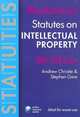 Blackstone's Statutes on Intellectual Property, Andrew Christie 