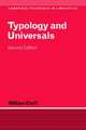 Typology and Universals, William Croft 