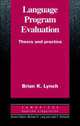 Language Program Evaluation, Lynch, Brian 