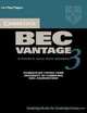 Cambridge BEC Vantage 3 Self Study Pack (BEC Practice Tests), Cambridge ESOL 