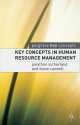 Key Concepts in Human Resource Management, Jonathan Sutherland, Diane Canwell 