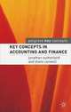 Key Concepts in Accounting and Finance, Jonathan Sutherland, Diane Canwell 