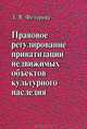 Правовое регулирование приватизации недвижимых объектов культурного наследия: монографи.. Федорова Л.В., Федорова Любовь Васильевна 