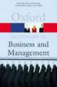 Dictionary of Business and Management, John Pallister 