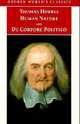 The Elements of Law, Natural and Politic: Human Nature and de Corpore Politico with Three Lives, Thomas Hobbes 