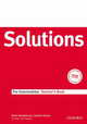 Solutions Pre-Intermediate Teacher's Book, Falla, T & Davies, P A 