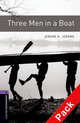 OBL4 Three Men in a Boat Book with Audio CD, 
