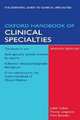 Oxford Handbook of Clinical Specialties, Judith Collier 