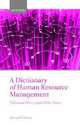 A Dictionary of Human Resource Management / Словарь управления человеческими ресурсами, 