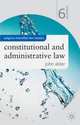 Constitutional and Administrative Law, John Alder 