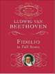 Fidelio in Full Score, Ludwig Van Beethoven 