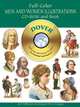 Full-Color Men and Women Illustrations, The Staff of Dover Publications 