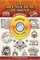 571 Art Nouveau Designs [Dover Electronic Clip Art Series], D. M. Campana 