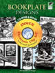Bookplate Designs CD-ROM and Book (Dover Electronic Clip Art Series), Carol Belanger Grafton 