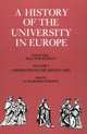 A History of the University in Europe, Edited by Hilde de Ridder-Symoens 