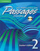 Passages Teacher's Edition 2 with Audio CD, Jack C. Richards, Chuck Sandy 