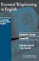 Essential Telephoning in English Audio Cassette, Barbara Garside 