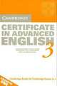 Cambridge Certificate in Advanced English 3 Cassette Set, University of Cambridge Local Examinations Syndicate 