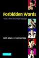 Forbidden Words, Keith Allan, Kate Burridge 