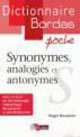 Bordas Dictionnaire Synonymes Analogies Et Antonymes Poche, Roger, Boussinot 