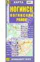 Ногинск. Ногинский район. Карта, 