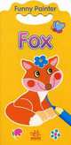 Раскраска. Fox / Лисица, 