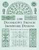 1100 Decorative French Ironwork Designs, Denonvilliers Co. 