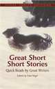 Great Short Short Stories: Quick Reads by Great Writers, Negri, Paul 