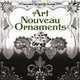 Art Nouveau Ornaments: Includes CD-ROM, Fleuron O. 