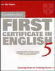Cambridge First Certificate in English. Часть 5. Examenation papers from the University of Cambridge Local Examinations Syndicate, 