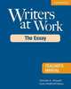 Writers at Work. The Essay. Teacher's Manual, Zemach Dorothy E. 