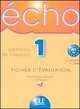 Echo 1. Fichier D'Evaluation + CD, Jacky Girardet, Colette Gibbe 