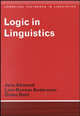 Logic in Linguistics, Jens Allwood 