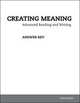 Creating Meaning Answer Key, 