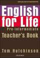 English For Life Pre-Intermediate Teacher'S Book +Testudent Compac Classic Tales Disk, Tom Hutchinson 