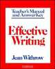 Effective Writing. Teacher's Book, 