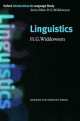 Oxford Intonation Ductions To Language Study Linguistics, H.G. Widdowson 